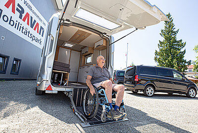 Rollstuhlgerechtes Wohnmobil von Paravan