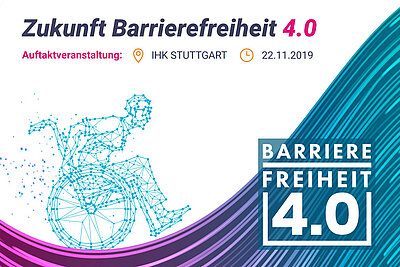 Titelbild einer Broschüre zum Thema Barrierefreiheit