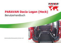 Paravan Benutzerhandbuch Dacia Logan Heckeinstieg