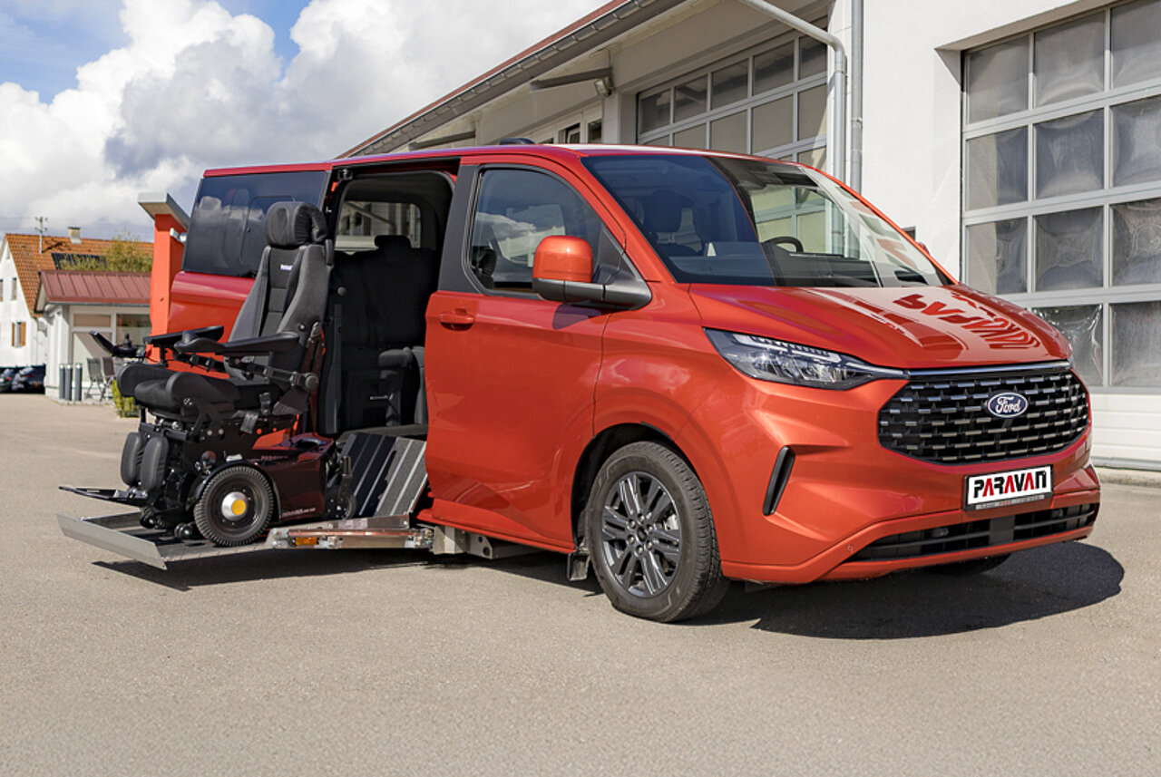 Behindertengerechter Umbau Paravan Ford Tourneo Custom