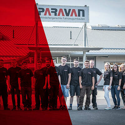 Auszubildende der Firma Paravan 2016