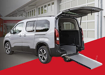 Paravan Peugeot Rifter Aktionsangebot mit Rollstuhlrampe